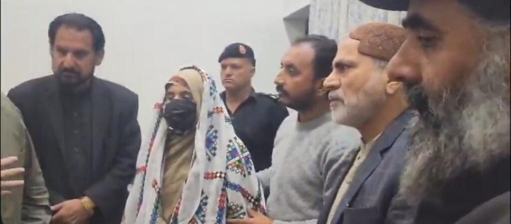 Asma her brother, Dr. Attaullah Jattak. The Khuzdar DC Yasir Iqbal Dashti and MPA Agha Umar