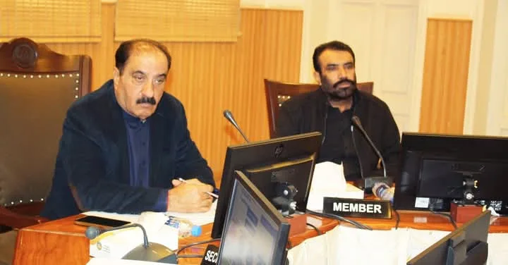 Balochistan Assembly’s Local Government Committee Discusses Fund Utilization and Development Projects