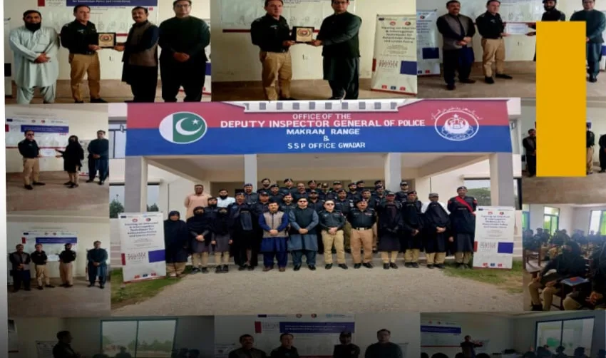 UNODC Conducts Three-Day Training for Makran Police and Levies Force in Gwadar